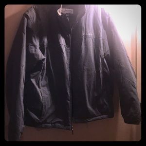 Men’s Grey/Green Fleece lined Jacket